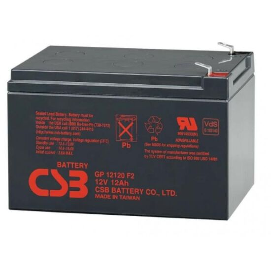 Acumulator CSB GP12120 F2, 12V, 12Ah
