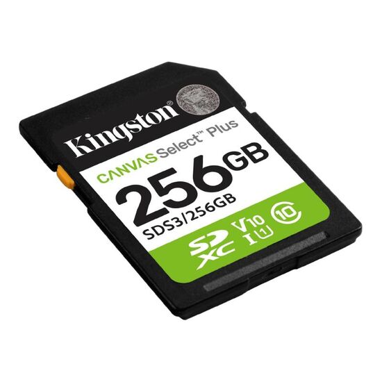 Cartela de memorie SD KINGSTON Canvas Select Plus, 256GB, 2 image