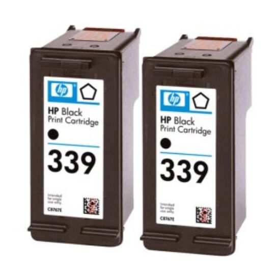 Cartus HP 339 (C9504EE), Black 2-Pack, 3 image