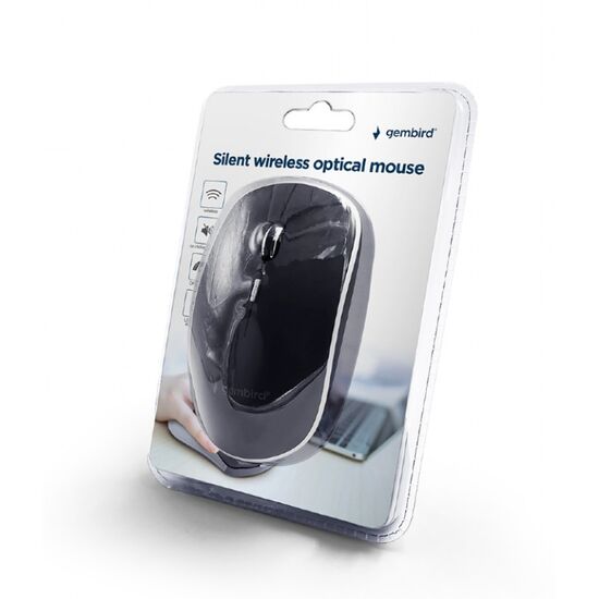 Mouse Gembird MUSW-4BSC-01, Black, 3 image