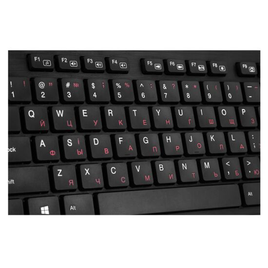 Tastatură Sven KB-E5800W, Рус/Укр/Eng, Black, 4 image