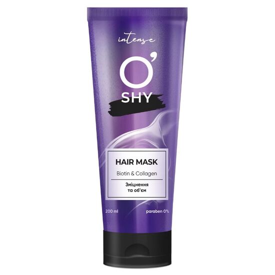 Masca pentru par O'SHY Intense BIOTIN & COLLAGEN, 200 ml