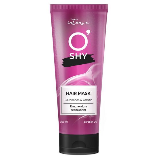 Masca pentru par O'SHY Intense CERAMIDES & KERATIN, 200 ml