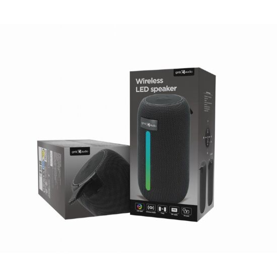 Boxă portabilă Bluetooth Gembird SPK-BT-LED-07, 5 image