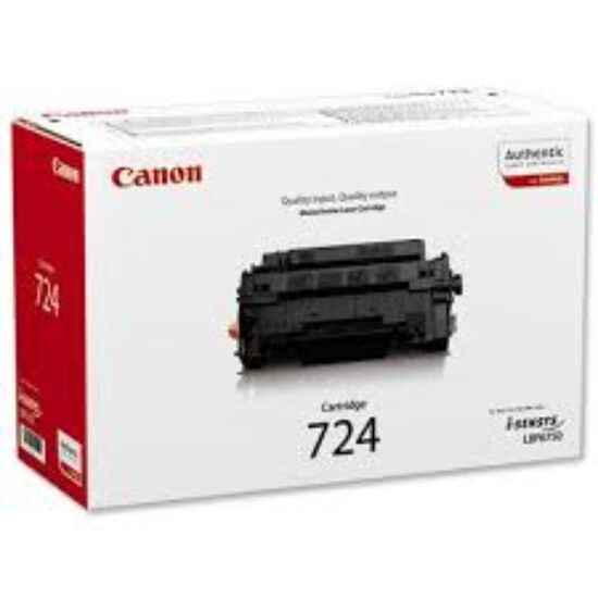 Cartus CANON 724, Negru