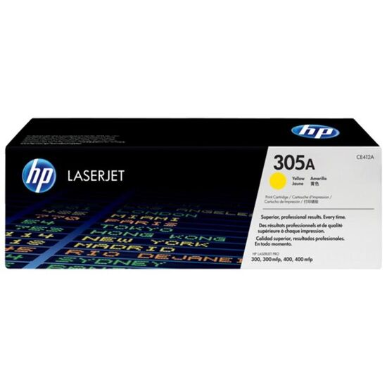 Cartus HP 305A, Galben