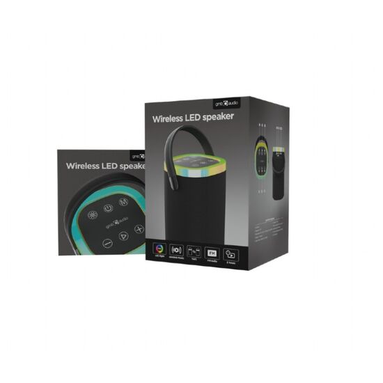 Boxă portabilă Bluetooth Gembird SPK-BT-LED-06, 4 image