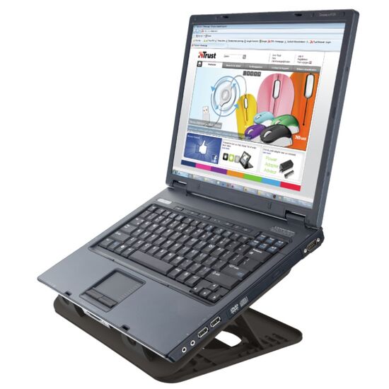 Suport pentru laptop Trust Cyclone, Black, 5 image