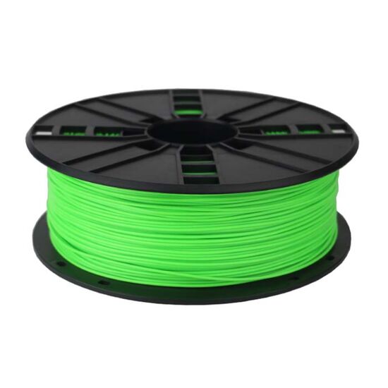 Filament pentru imprimantă 3D Gembird PLA Filament, Fluorescent Green