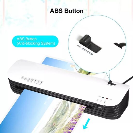 Laminator Qsmile SL299 A4, White, 2 image