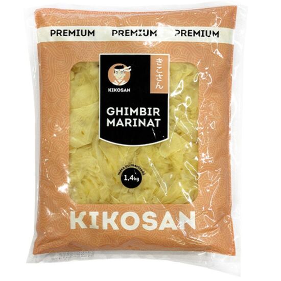 Ghimbir marinat KIKOSAN alb, 1 kg
