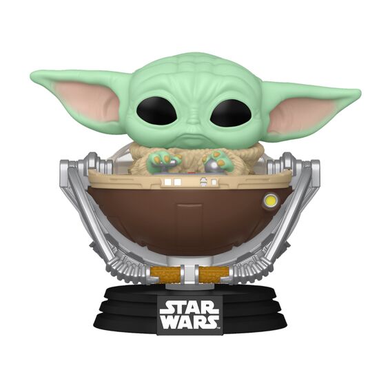 Figurină de colecție Funko Pop 90451, Filme: Star Wars – The Mandalorian în carucior, #823, 2 image