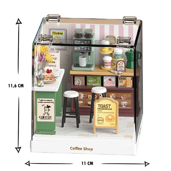 Конструктор Mini House 8034, Interior Mini Кафейня, изображение 3