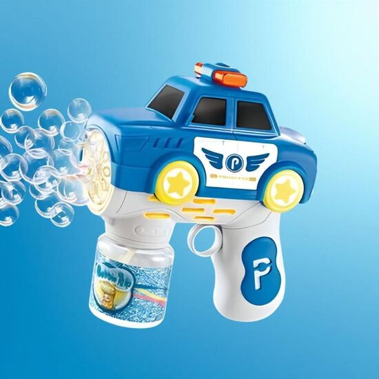Pistol automat de baloane de sapun JIADIHONG, 90 ml, Albastru
