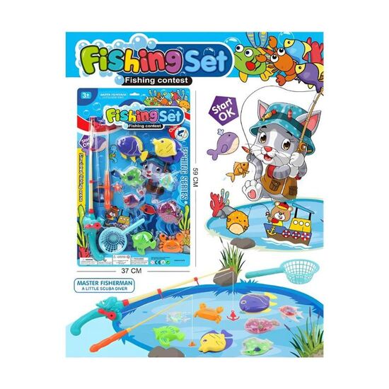 Set de joaca JIADIHONG „Pescuit”, Pentru doi, Cu accesorii, 2 image