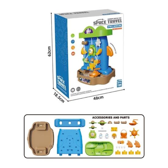 Jucărie de apă JIADIHONG În formă de rachetă, Cu accesorii, 2 image