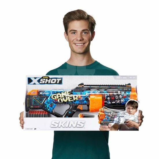 Blaster X-SHOT Skins Last Stand cu 16 cartuse, 2 image