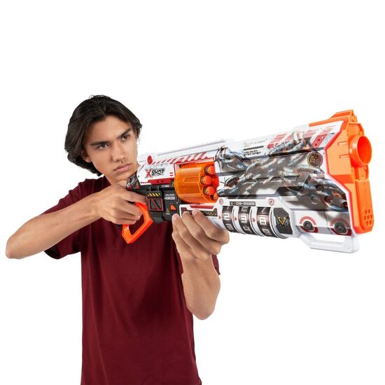 Blaster X-SHOT Skins Lock Gun cu 16 cartuse S1, 2 image
