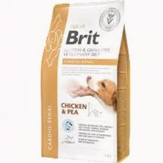 Hrana uscata BRIT GF VD Cardio Renal pentru caini, cu pui si mazare, 2 kg