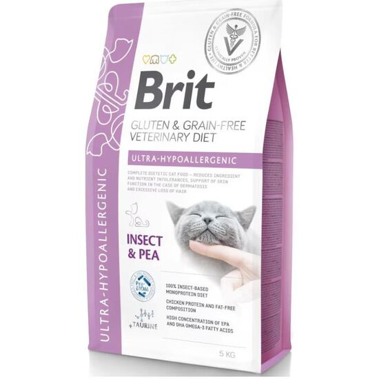Hrana uscata BRIT GF VD Ultra Hypoallergenic, Pentru pisici, 5 kg