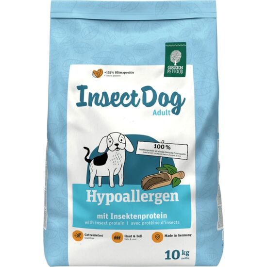 Сухой корм для собак гипоаллергенный JOSERA Hypoallergen, с насекомыми, 10 кг