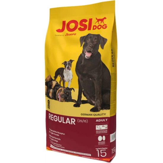 Hrană uscată pentru câini JOSI Regular, cu pui, 15 kg