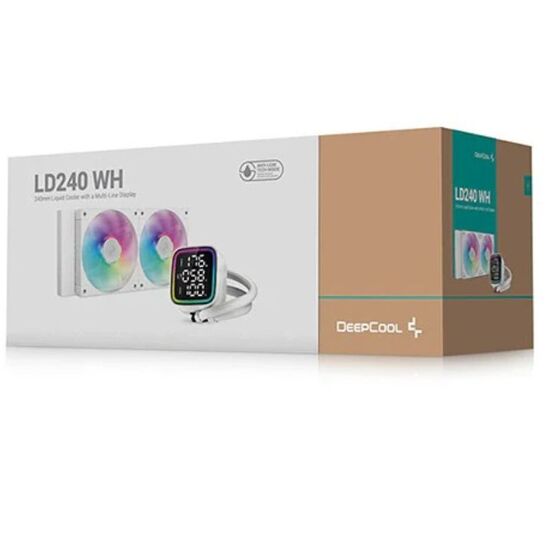 Sistem de racire lichid DEEPCOOL LD240 WH, 6 image