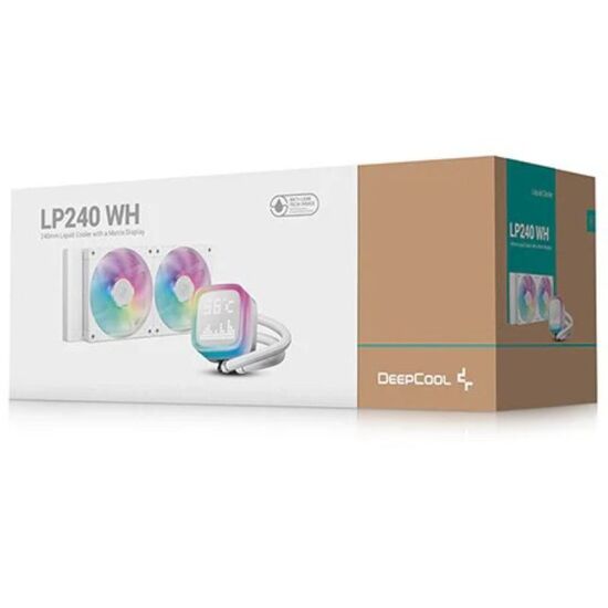 Sistem de racire lichid DEEPCOOL LP240 WH, 6 image