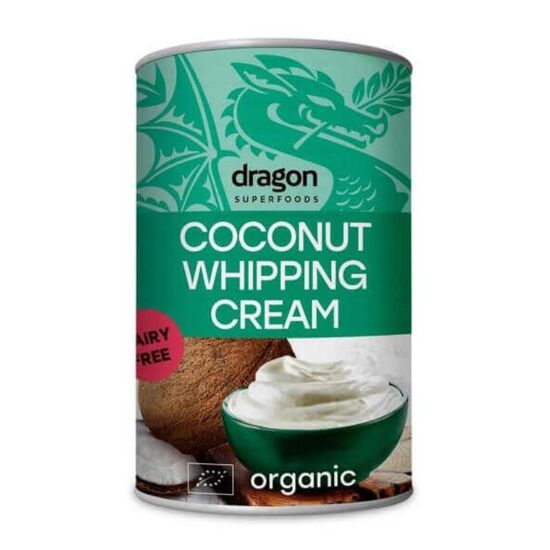 Cremă de cocos DRAGON SUPERFOODS, Pentru bătut, 400 g