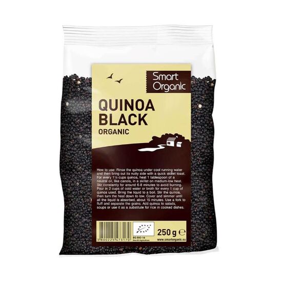 Quinoa neagră SMART ORGANIC, 250 g