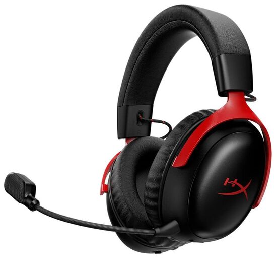 Casti Gaming HYPERX Cloud III S Wireless Headset Black/Red