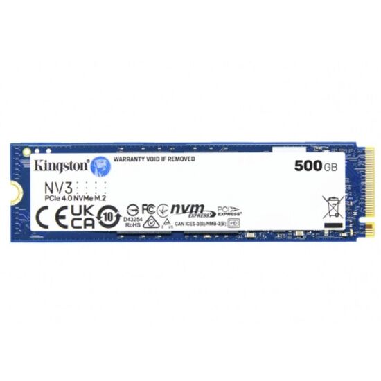 SSD KINGSTON NV3 M.2 NVMe SSD 500GB PCIe 4.0, изображение 2