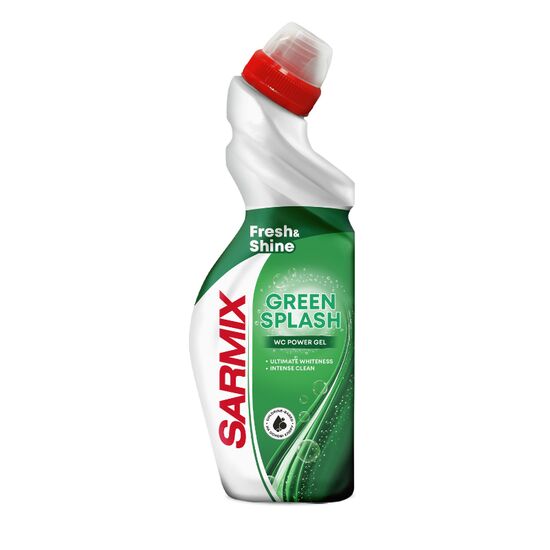 Solutie pentru curatarea toaletei SARMIX GREEN SPLASH, 750 ml