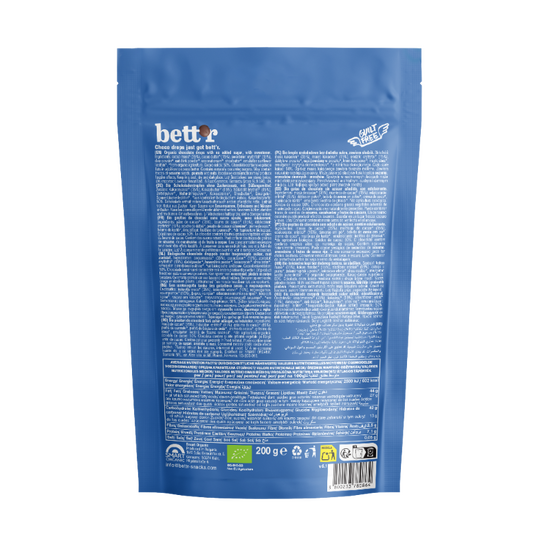 Picaturi de ciocolata BETT'R, Fara zahar adaugat, 200 g, 2 image