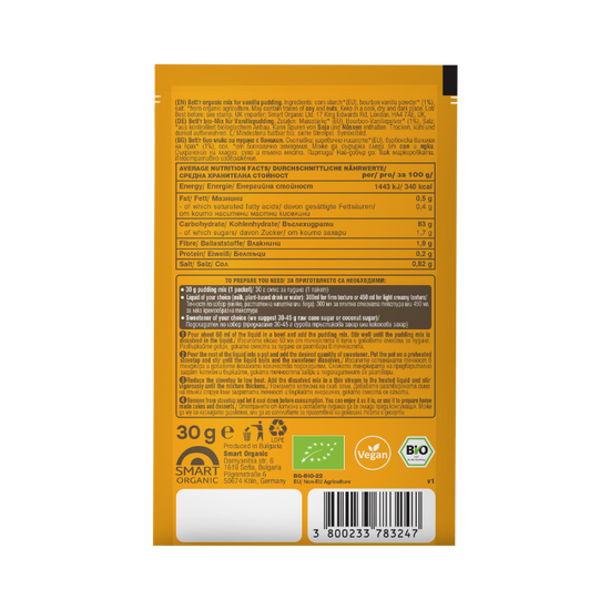 Amestec pentru budinca de vanilie BETT'R, 30 g, 2 image