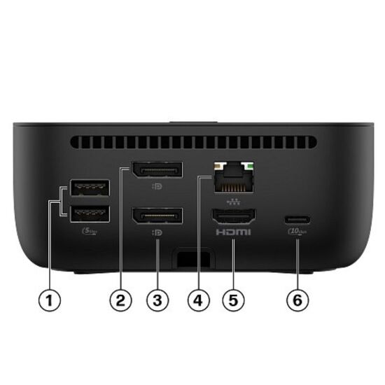 Док-станция HP USB-C Dock G6 Universal Docking Station, изображение 2