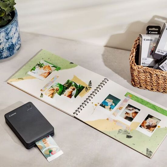 Фотопринтер CANON SELPHY QX20 Portable Photo Printer Grey, изображение 2