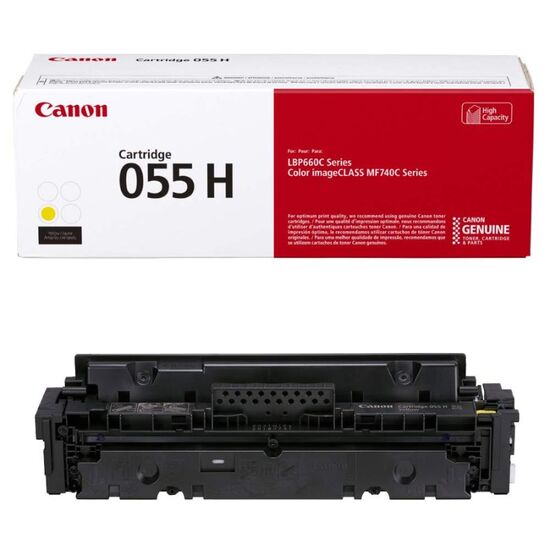 Toner CANON 055H Yellow Toner 5900 Pages