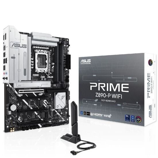 Placa de baza ASUS PRIME Z890 P WIFI LGA1851 DDR5 4xM2 WiFi7 2.5GbE