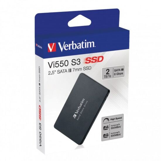 SSD VERBATIM VI550 2TB SATA 550 500 MBs TLC, 3 image