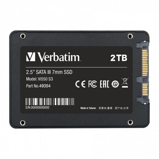 SSD VERBATIM VI550 2TB SATA 550 500 MBs TLC, 2 image