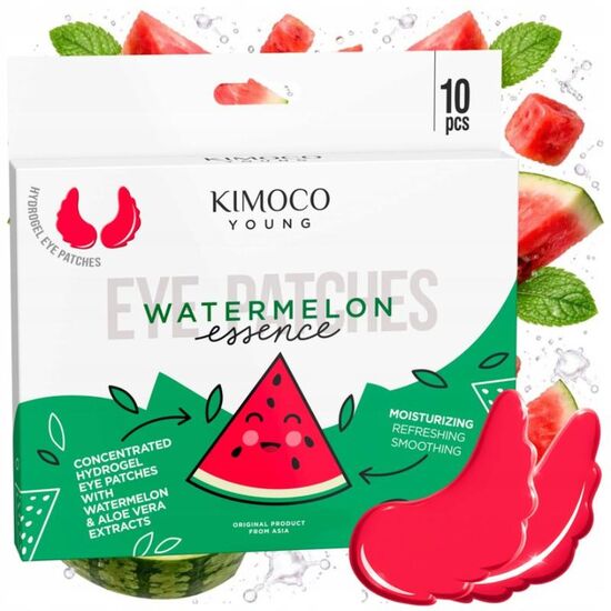 Patch-uri pentru ochi KIMOCO YOUNG Watermelon&Aloe, 10 buc