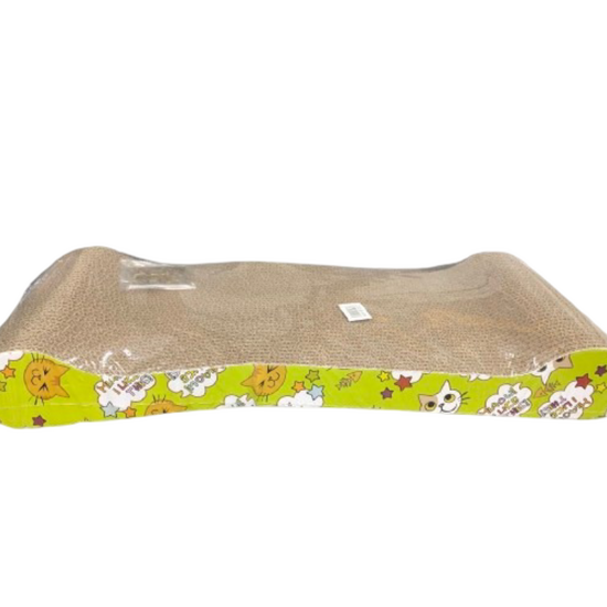 Suport din carton pentru ascuțit ghearele pisicilor, 60×24×14 cm