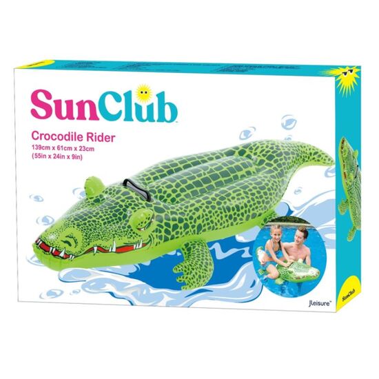 Crocodil gonflabil AVENLI, 139x61x23 cm, 4 image