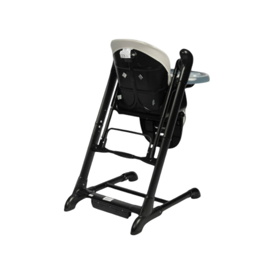 Scaun de masa si leagan CARETERO 7650 Indigo, negru, 5 image