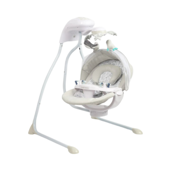 Электрические качели CARETERO-8093 Raffi Premiumi (до 12 кг.) светло-серый, изображение 2