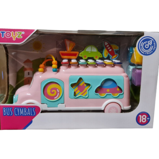 Jucarie educativa 3 in 1 TOYZ-9023 Autobuz, 2 image