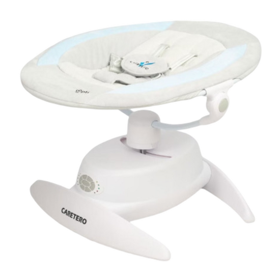 Leagan electronic CARETERO-8006 Opti (pana la 9 kg), albastru, 6 image