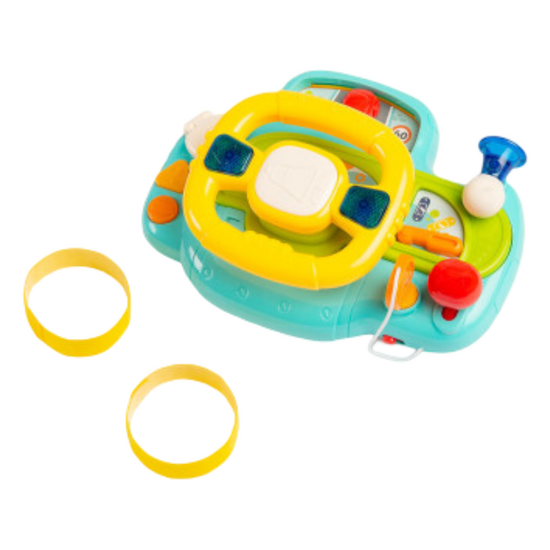 Jucarie muzicala TOYZ 9014, 7955, Volan, turcoaz, 5 image