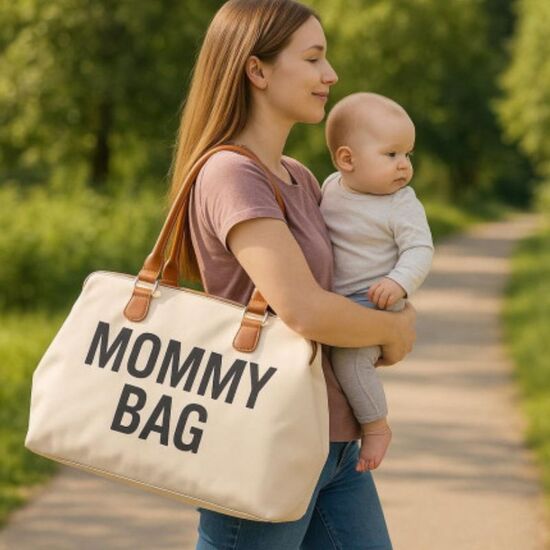 Geanta pentru mamici BABY MIX "Mommy Bag" 58349, bej